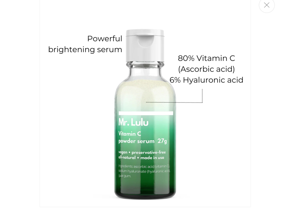 Vitamin C powder Serum