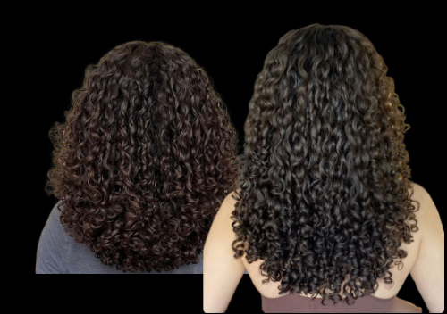 Definicion de rizos + extensiones rizadas 