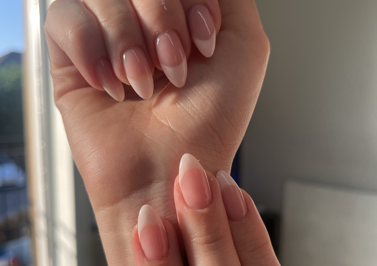 Biab imbedded french overlay