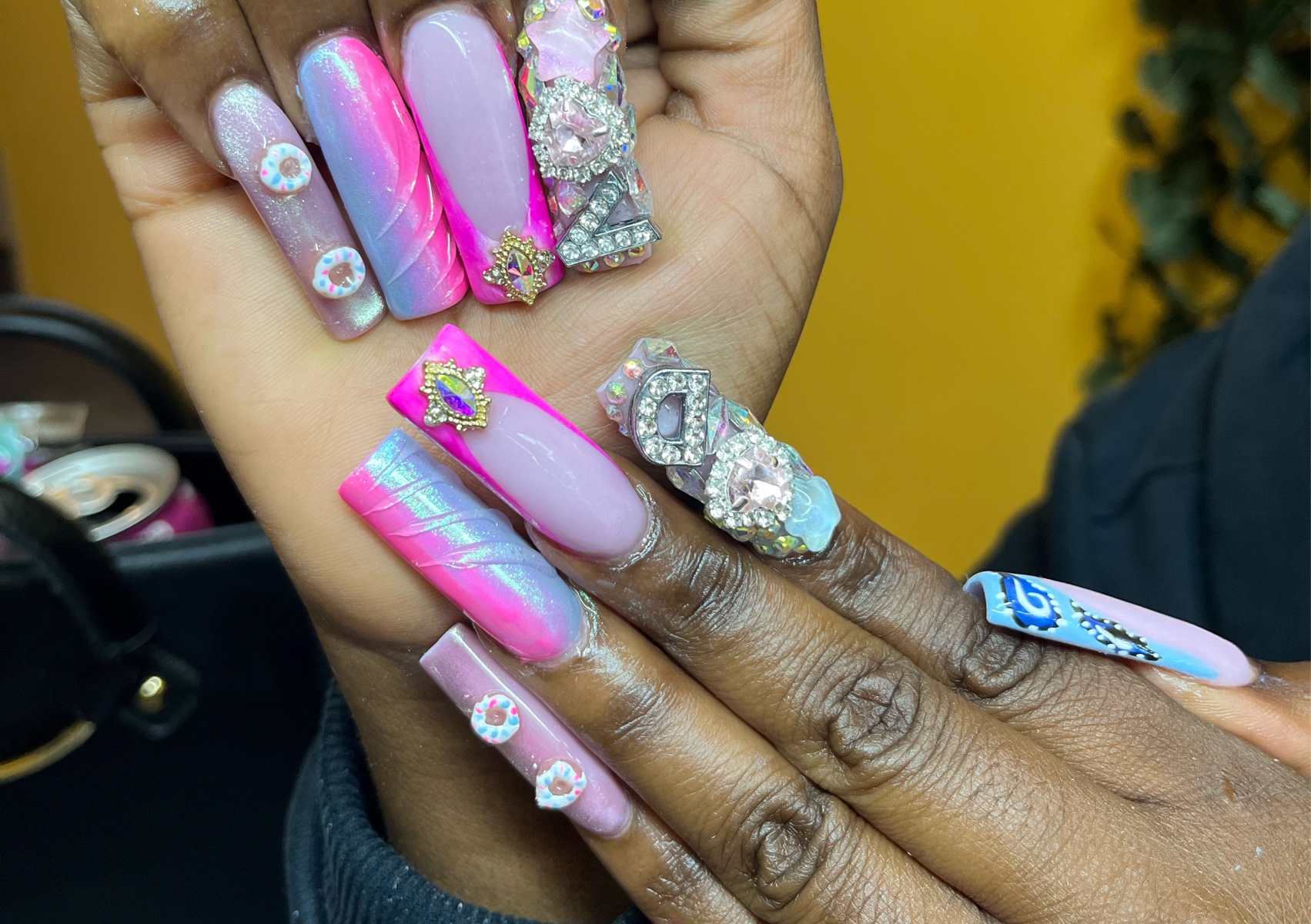 Acrylic free style (length M-L)