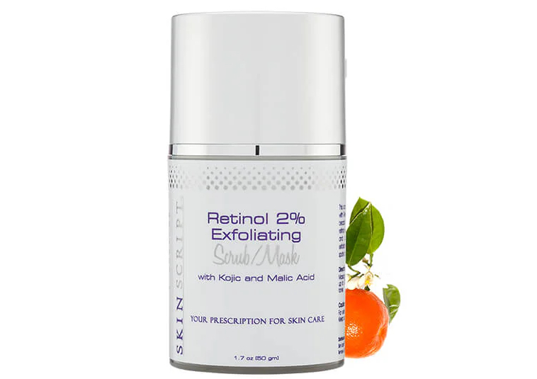 Retinol 2% Exfoliating Scrub/Mask