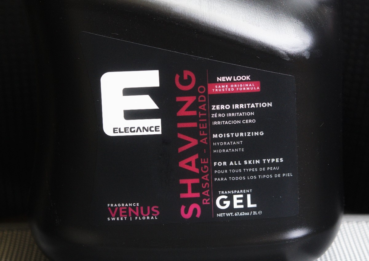 Business size shaving gel