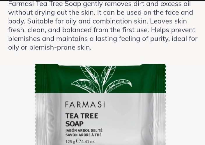Farmasi
Tea Tree Soap