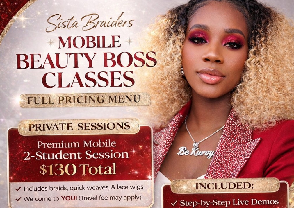 Premium Mobile  Beauty Boss 2-Student Session