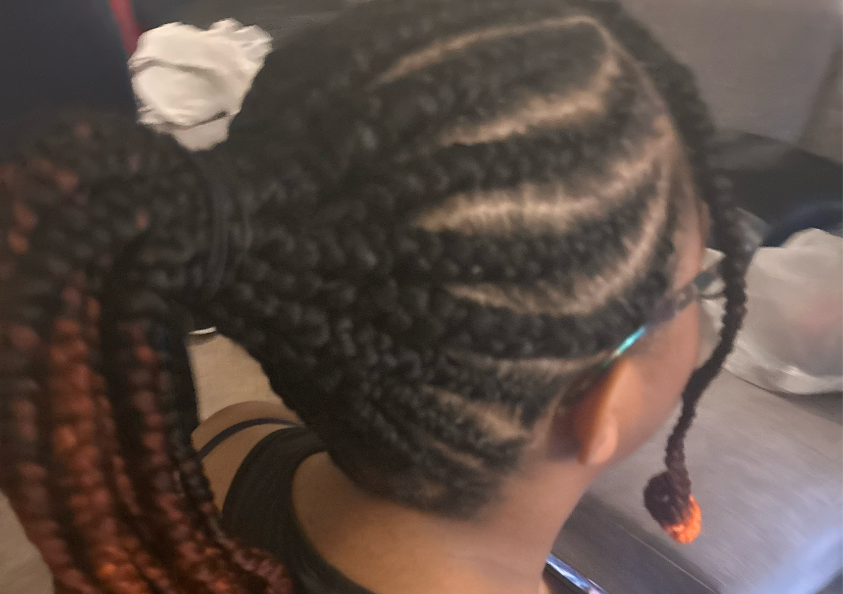 Feeder Braids Updo