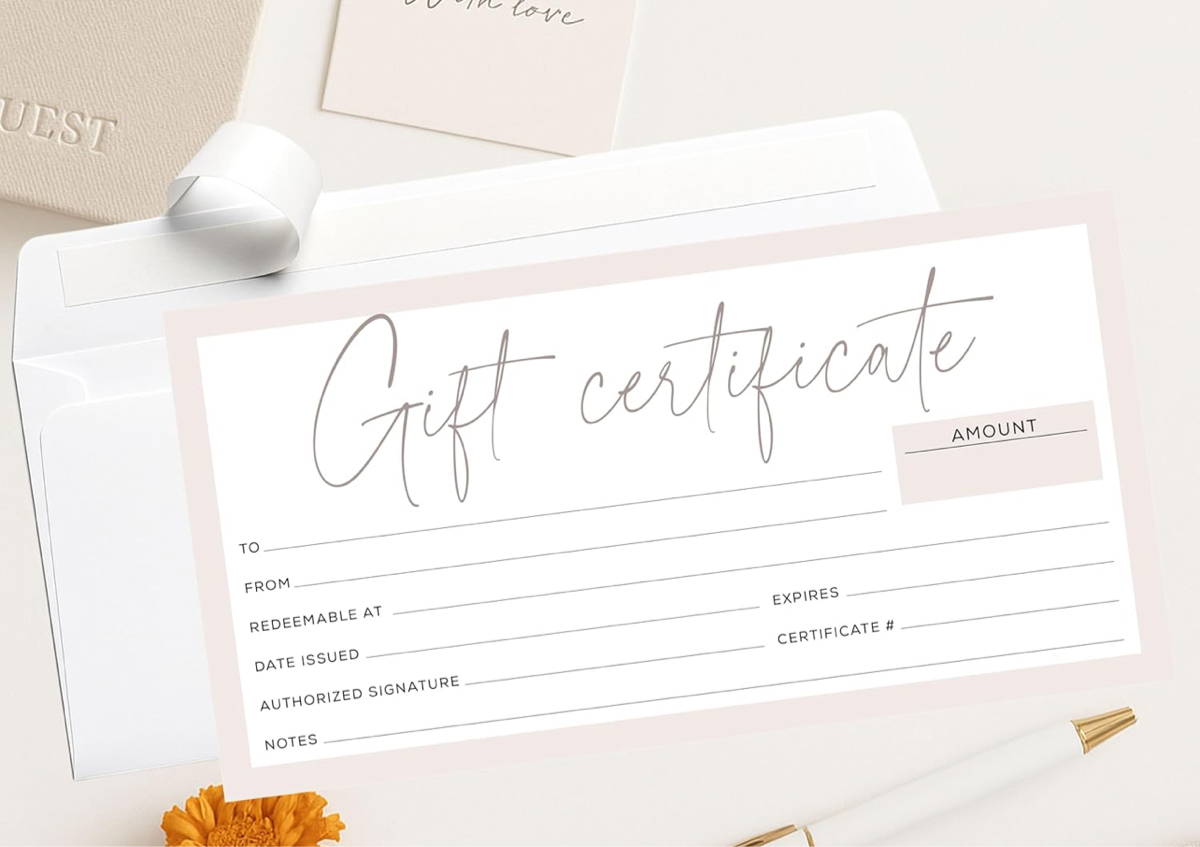 Gift Certificate