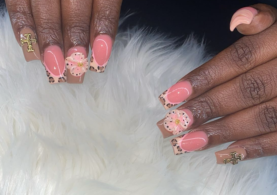 Custom Nail Art ( simple all 10)