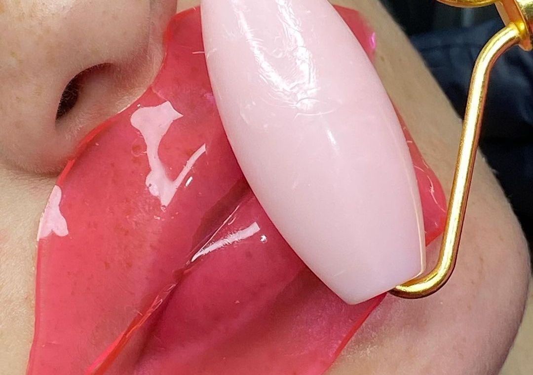 Mascarilla de  colageno Labios