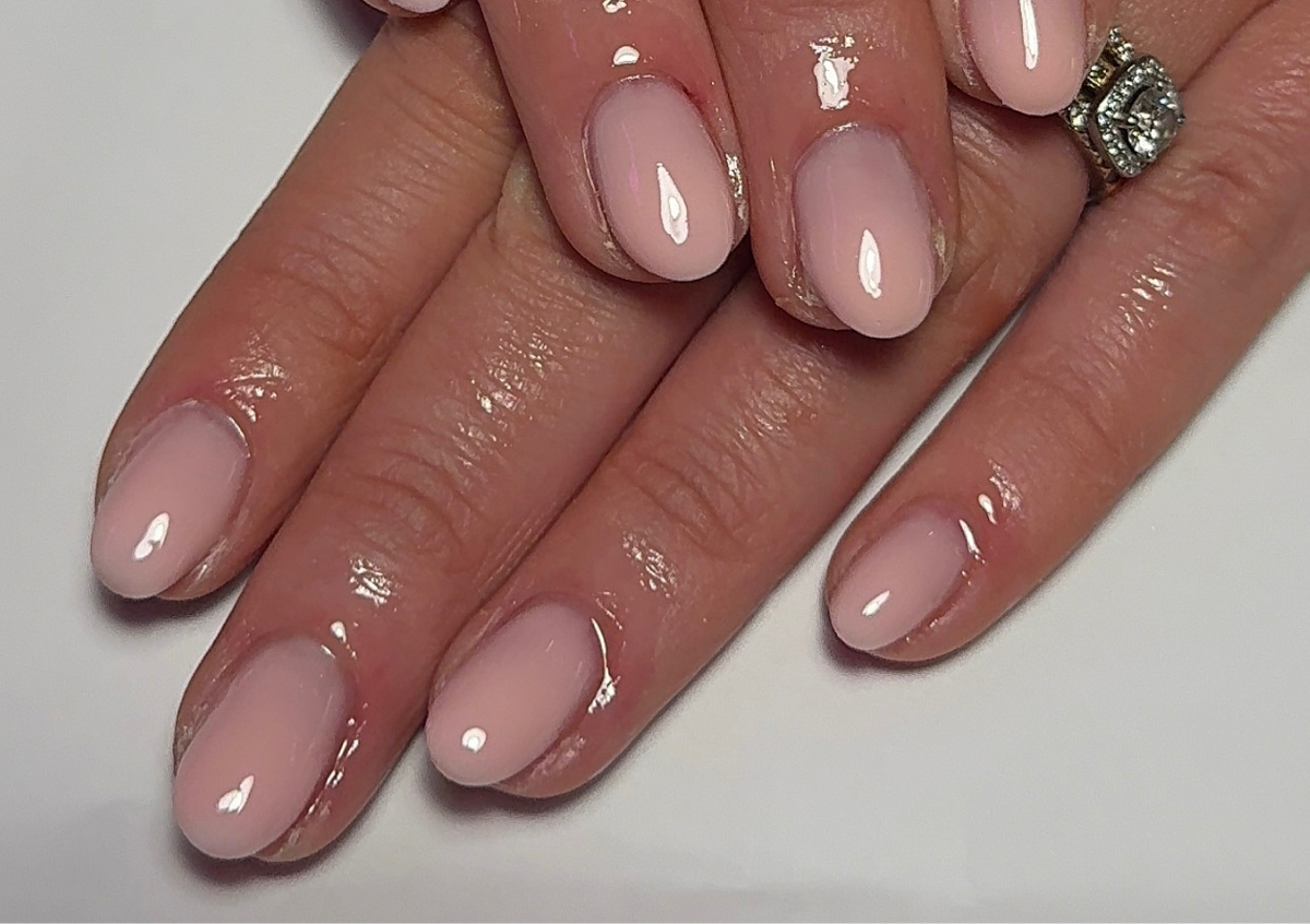 Plain Biab or hard gel overlay/infill 