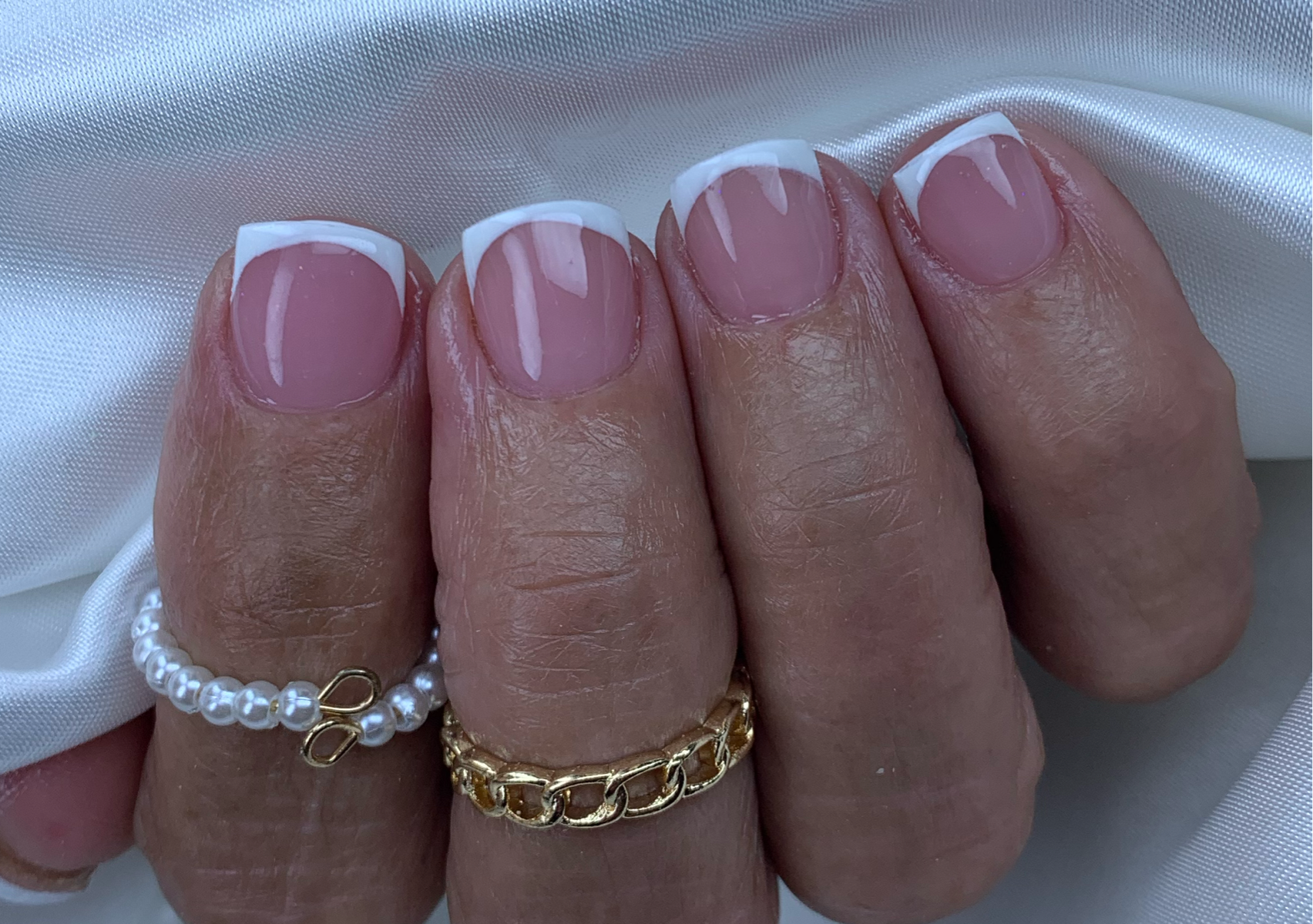 Full set French | Uñas cortas 