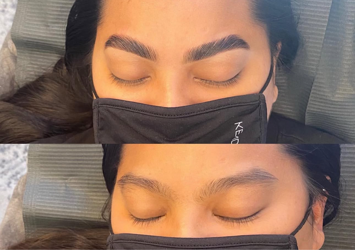 eyebrow lamination only NO Tint or Clean up
