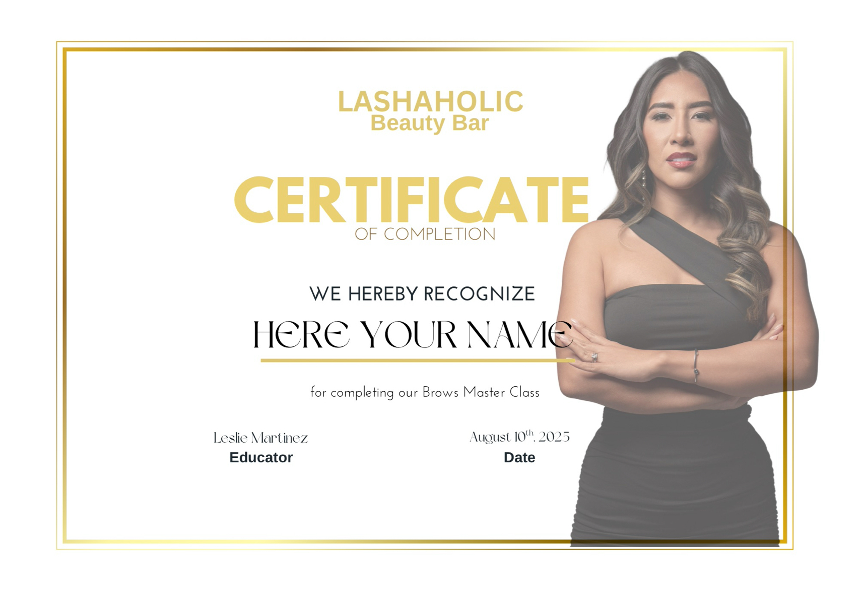 Brow Course 1:1 Online