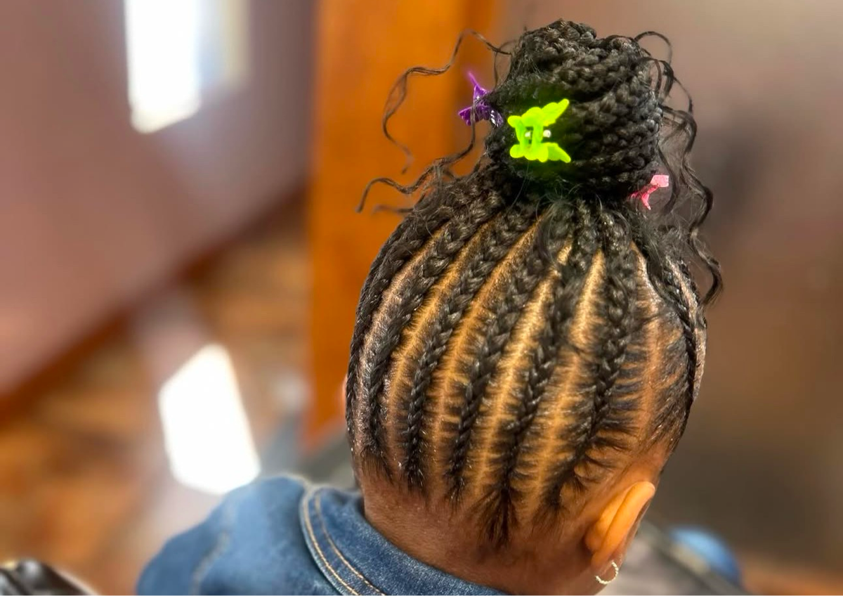 Kids fun bun