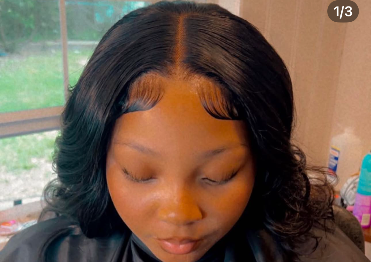 Closure wig install 